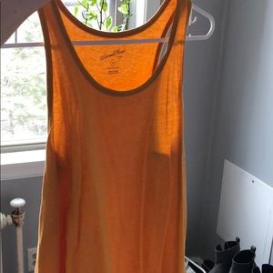 Mustard yellow tank top